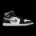 Jordan 1 Mid Black Silver